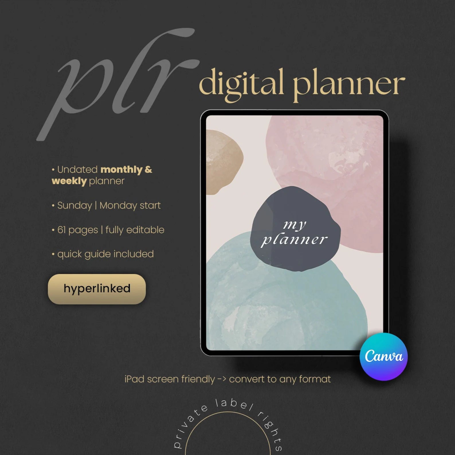 Purposeful Life Planner cover design