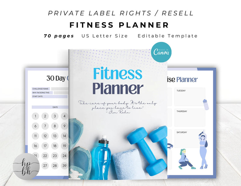 Workout Planner cover design